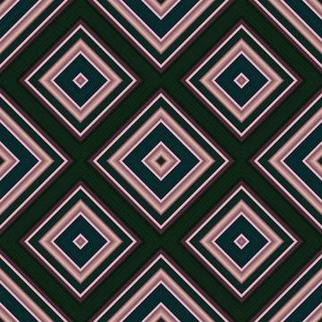 Seamless square pattern. Texture of colored lines. Diagonal square pattern Stock Illustration