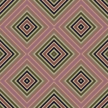Seamless square pattern. Texture of colored lines. Diagonal square pattern Stock Illustration