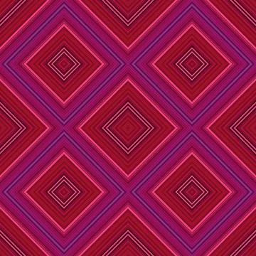 Seamless square pattern. Texture of colored lines. Diagonal square pattern Stock Illustration