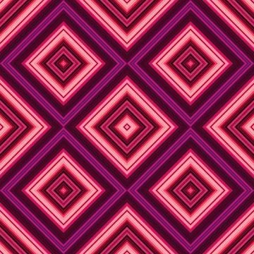 Seamless square pattern. Texture of colored lines. Diagonal square pattern Stock Illustration