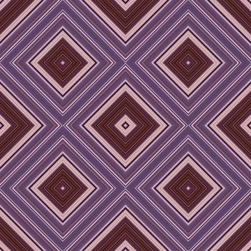 Seamless square pattern. Texture of colored lines. Diagonal square pattern Stock Illustration