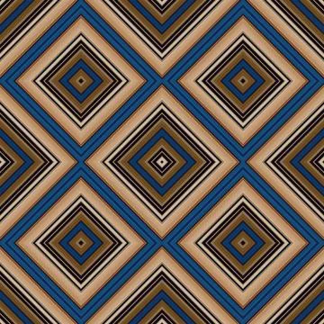 Seamless square pattern. Texture of colored lines. Diagonal square pattern Stock Illustration