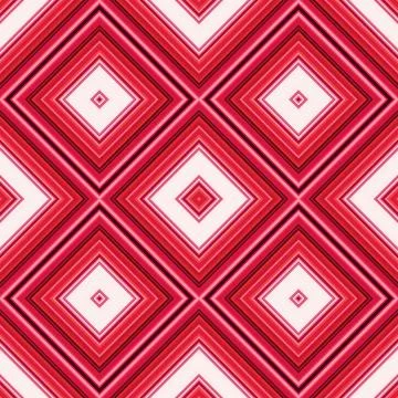 Seamless square pattern. Texture of colored lines. Diagonal square pattern Stock Illustration