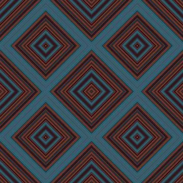 Seamless square pattern. Texture of colored lines. Diagonal square pattern Stock Illustration