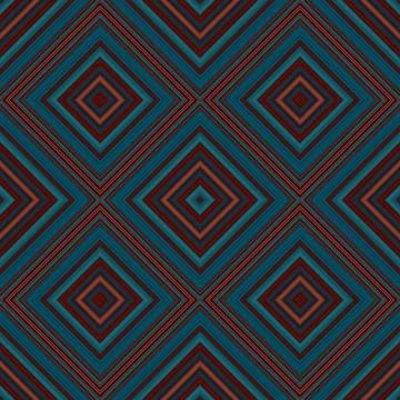 Seamless square pattern. Texture of colored lines. Diagonal square pattern Stock Illustration