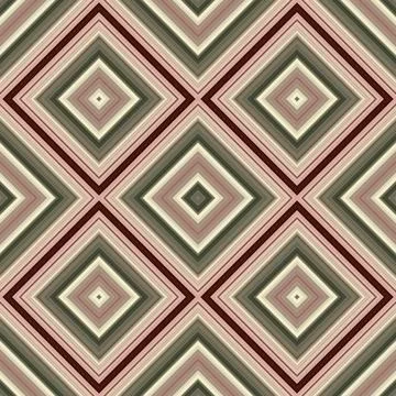 Seamless square pattern. Texture of colored lines. Diagonal square pattern Stock Illustration