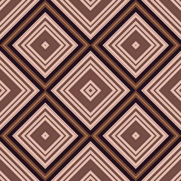Seamless square pattern. Texture of colored lines. Diagonal square pattern Stock Illustration