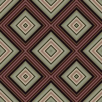 Seamless square pattern. Texture of colored lines. Diagonal square pattern Stock Illustration
