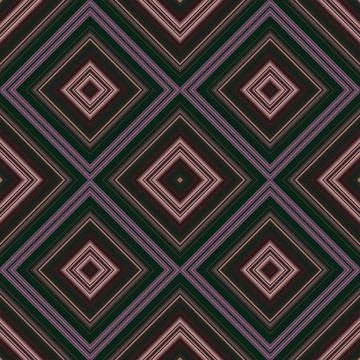 Seamless square pattern. Texture of colored lines. Diagonal square pattern Stock Illustration