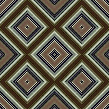 Seamless square pattern. Texture of colored lines. Diagonal square pattern Foto stock