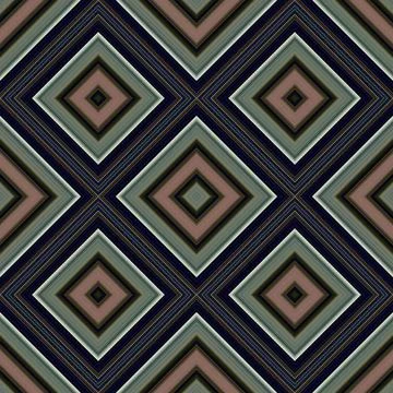 Seamless square pattern. Texture of colored lines. Diagonal square pattern Foto stock