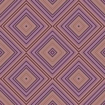 Seamless square pattern. Texture of colored lines. Diagonal square pattern Stock Photos