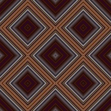 Seamless square pattern. Texture of colored lines. Diagonal square pattern Stock Photos