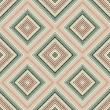 Seamless square pattern. Texture of colored lines. Diagonal square pattern Foto stock