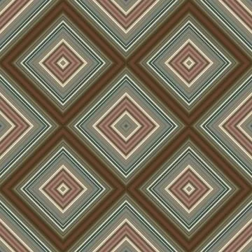 Seamless square pattern. Texture of colored lines. Diagonal square pattern Foto stock