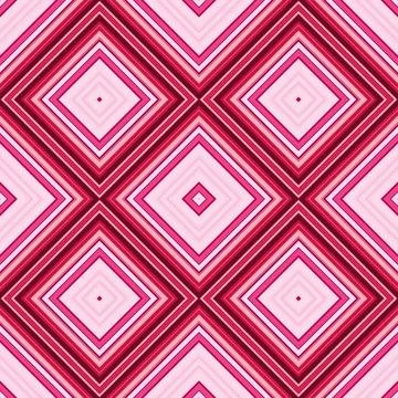 Seamless square pattern. Texture of colored lines. Diagonal square pattern Foto stock
