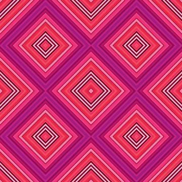 Seamless square pattern. Texture of colored lines. Diagonal square pattern Foto stock