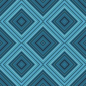 Seamless square pattern. Texture of colored lines. Diagonal square pattern Foto stock