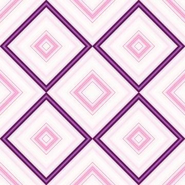 Seamless square pattern. Texture of colored lines. Diagonal square pattern Foto stock