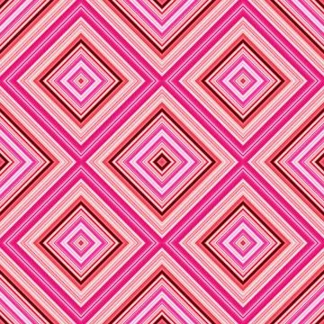 Seamless square pattern. Texture of colored lines. Diagonal square pattern Foto stock