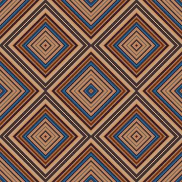 Seamless square pattern. Texture of colored lines. Diagonal square pattern Stock Photos