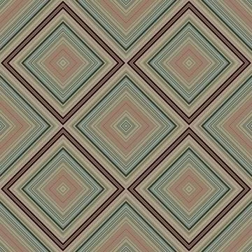 Seamless square pattern. Texture of colored lines. Diagonal square pattern Foto stock