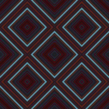 Seamless square pattern. Texture of colored lines. Diagonal square pattern Stock Photos