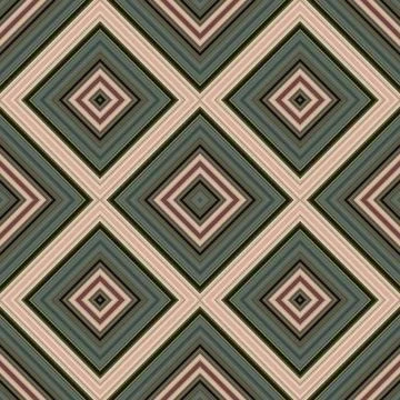 Seamless square pattern. Texture of colored lines. Diagonal square pattern Foto stock