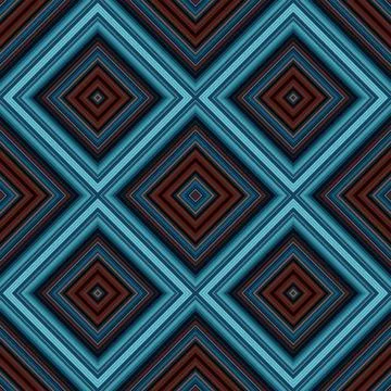 Seamless square pattern. Texture of colored lines. Diagonal square pattern Stock Photos
