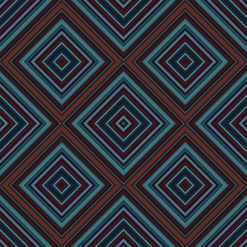 Seamless square pattern. Texture of colored lines. Diagonal square pattern Stock Photos