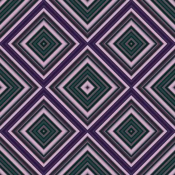 Seamless square pattern. Texture of colored lines. Diagonal square pattern Stock Photos