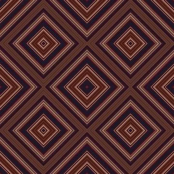 Seamless square pattern. Texture of colored lines. Diagonal square pattern Stock Photos