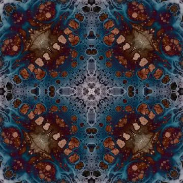 Seamless square pattern texture. The texture is blue and pink Stock Photos