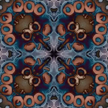 Seamless square pattern texture. The texture is blue and pink Stock Photos