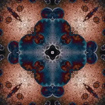 Seamless square pattern texture. The texture is blue and pink Stock Photos