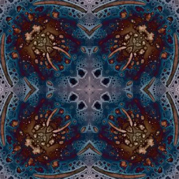 Seamless square pattern texture. The texture is blue and pink Stock Photos