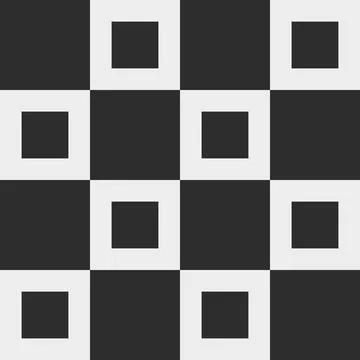 Seamless square pattern in Y2K style with a retro grid layout, ideal for mode Stock Illustration