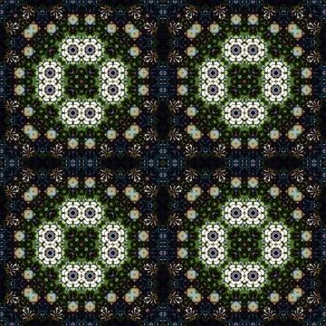 Seamless square patterns. Woven texture Stock Photos
