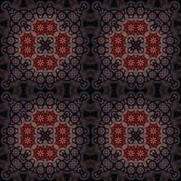 Seamless square patterns. Woven texture Stock Photos