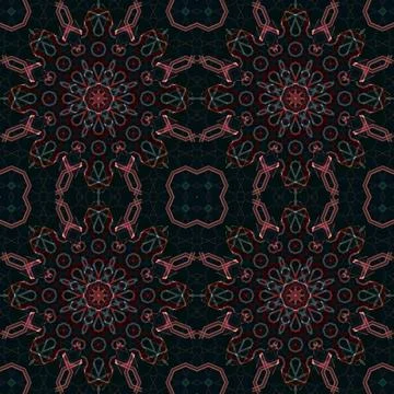 Seamless square patterns. Woven texture Stock Photos