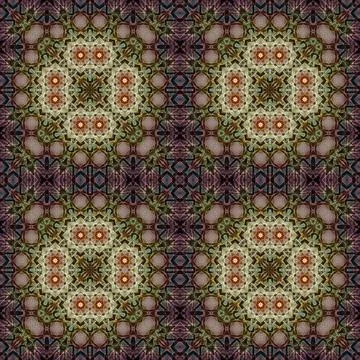 Seamless square patterns. Woven texture Stock Photos