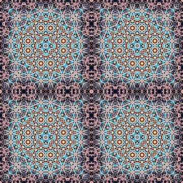 Seamless square patterns. Woven texture Stock Photos