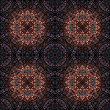 Seamless square patterns. Woven texture Foto stock