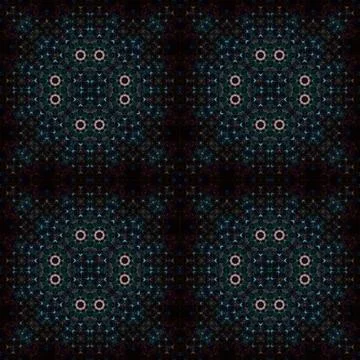 Seamless square patterns. Woven texture Stock Photos