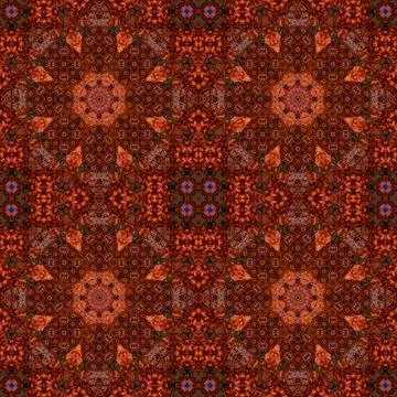 Seamless square patterns. Woven texture Stock Photos