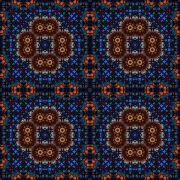 Seamless square patterns. Woven texture Stock Photos