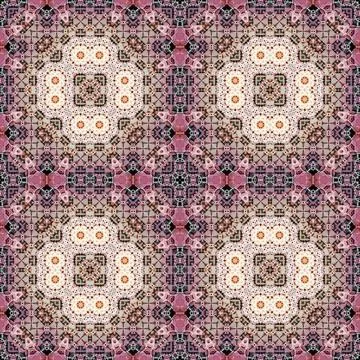 Seamless square patterns. Woven texture Stock Photos