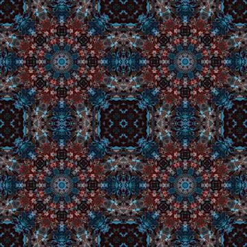 Seamless square patterns. Woven texture Stock Photos