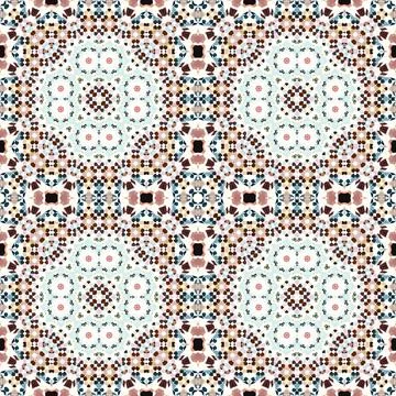 Seamless square patterns. Woven texture Stock Photos