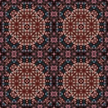 Seamless square patterns. Woven texture Stock Photos